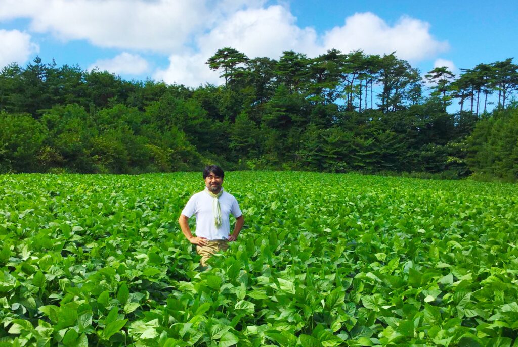 代表井村_山是清_有機大豆農場／能登乃國百年之計に投稿いたしました／金沢農業